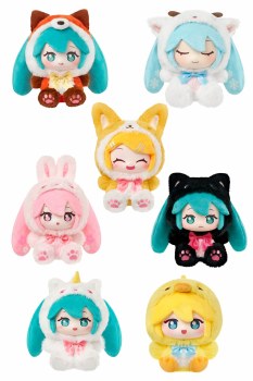 Hatsune Miku Vinyl and Plush S Size Forest Cute Blind Box