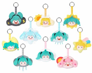 Hatsune Miku Weather and Mood Series Big Head Pendant Blind Box