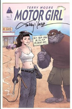 Motor Girl #1 Signed