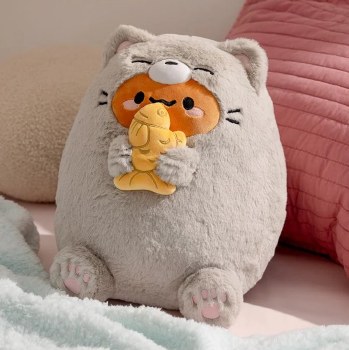 Smoko Grey Cat Tayto Potato Mochi 8" Plush Smoko Grey Cat Tayto Potato Mochi 8" Plush