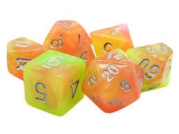 Galaxy Sunburst 7-Dice Set