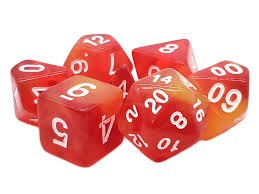 Odyssey Phoenix Rising 7-Dice Set