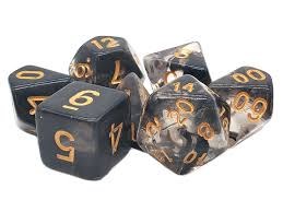 Odyssey Black 7-Dice Set