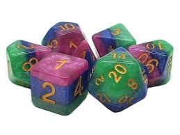 Jester's Court 7-Dice Set