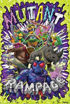 Teenage Mutant Ninja Trutles Mutant Mayhem 24" x 36" Poster