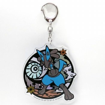 Pokemon Kirie Keychain Lucario