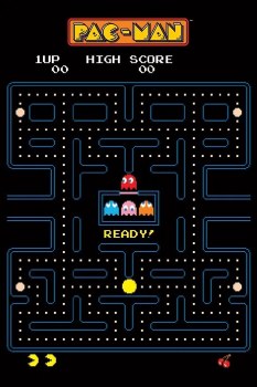 Pac-Man Maze 24" x 36" Poster