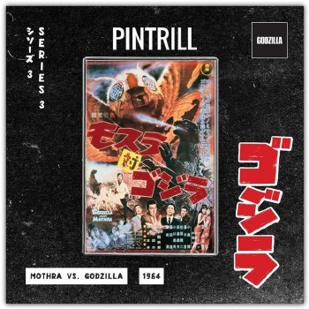 Godzilla vs Mothra 1964 Pin