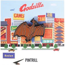 Godzilla Series 4 Rodan Pin