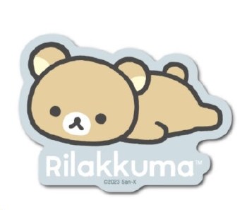 Rilakkuma Lazy Vinyl Sticker