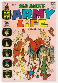 Sad Sack's Army Life Parade #6