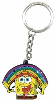 SpongeBob SquarePants Imagination Rainbow Keychain