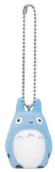 My Neighbor Totoro Blue Totoro Sekiguchi Flocked Key Chain