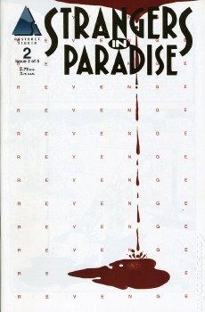 Strangers in Paradise #2 Gold Logo Reprint