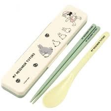 My Neighbor Totoro Marching Chopsticks and Spoon with Case