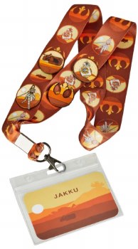 Star Wars Jakku Lanyard with 4 Pins