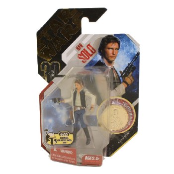 Star Wars 30th Anniversary Ultimate Galactic Hunt Han Solo Action Figure Star Wars 30th Anniversary Ultimate Galactic Hunt Han Solo Action Figure