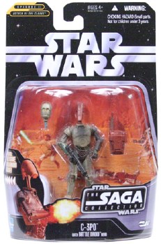 Star Wars C-3PO (with Battle Droid Head) Saga Collection #017 Action Figure