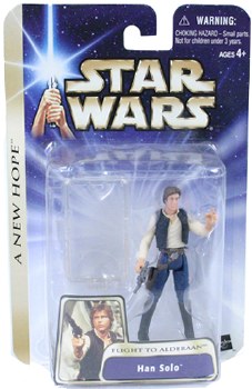 Star Wars Saga Han Solo Flight to Alderaan #27 Figure Star Wars Saga Han Solo Flight to Alderaan #27 Figure