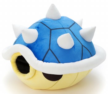 Mario Kart Spiny Blue Shell Mega Mocchi Mocchi 15" Plush