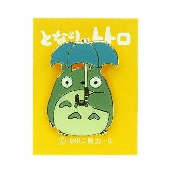 Studio Ghibli My Neighbor Totoro Big Totoro Holding Umbrella Pin
