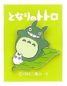 Studio Ghibli My Neighbor Totoro Big Totoro Leaf Pin
