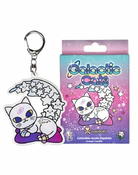 Tokidoki Galactic Cats Acrylic Keychain 3" Blind Box Keychain