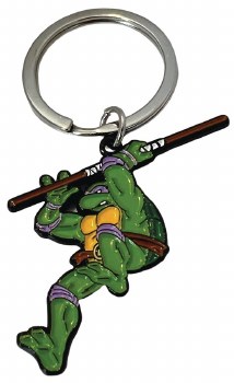 Teenage Mutant Ninja Turtles Leaping Donatello Keychain