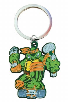 Teenage Mutant Ninja Turtles Comic Era Michelangelo Keychain