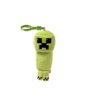 Minecraft Creeper TY Beanie Babies Floppy Clip 5" Plush