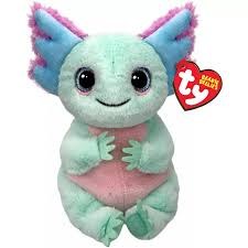 Alex Axolotl TY Beanie Babies 8" Plush