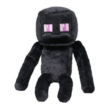 Minecraft Enderman TY Beanie Babies Floppy Regular 8" Plush