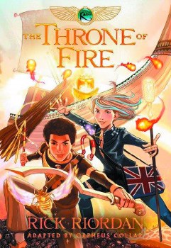 Kane Chronicles Vol 02 SC Throne of Fire