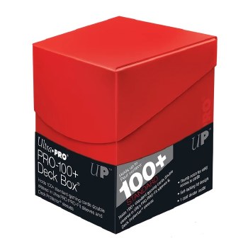 Ultra Pro PRO 100+ Eclipse Deck Box Apple Red