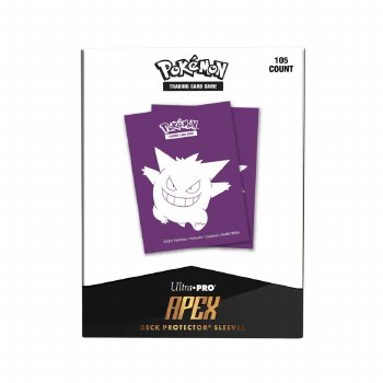 Ultra Pro Pokemon Elite Gengar 105 Count Apex Sleeves