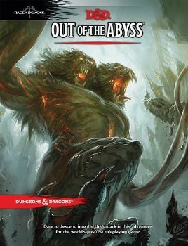 Dungeons and Dragons RPG Out of the Abyss HC Dungeons and Dragons RPG Out of the Abyss HC