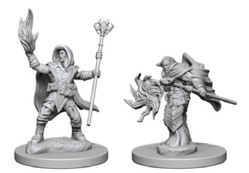 Dungeons and Dragons Nolzur's Marvelous Elf Male Wizard Miniatures