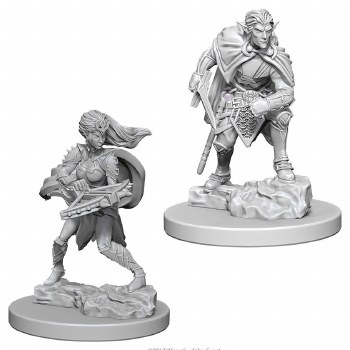 Dungeons and Dragons Nolzur's Marvelous Unpainted Drow Miniatures