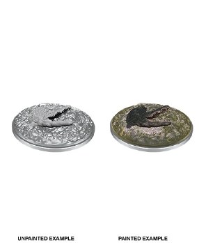 Dungeons and Dragons Nolzur's Marvellous Unpainted Crocodile Miniatures