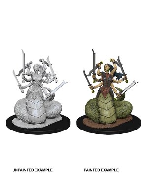 Dungeons and Dragons Nolzur's Marvelous Unpainted Marilith Miniature