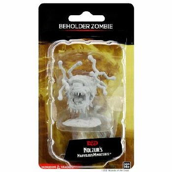 Dungeons and Dragons Nolzur's Marvelous Beholder Zombire Unpainted Miniatures