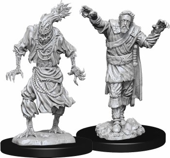 Dungeons and Dragons Nolzur's Marvellous Unpainted Scarecrow and Stone Cursed Miniatures