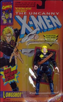 X-Men Longshot Toybiz Action Figure