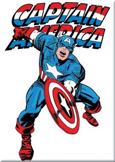 Captain America Character Magnet