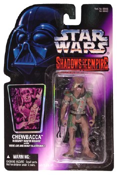 Star Wars Shadows of the Empire Chewbacca (Bounty Hunter Disguise) Action Figure Star Wars Shadows of the Empire Chewbacca (Bounty Hunter Disguise) Action Figure
