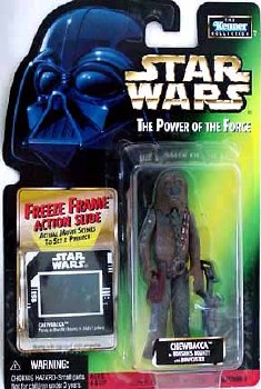 Star Wars Power of the Force Freeze Frame Chewbacca (Boushh's Bounty) Action Figure Star Wars Power of the Force Freeze Frame Chewbacca (Boushh's Bounty) Action Figure