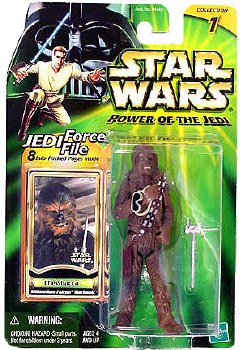 Star Wars Chewbacca (Millennium Falcon Mechanic) Power of the Jedi Force File Figure Star Wars Chewbacca (Millennium Falcon Mechanic) Power of the Jedi Force File Figure