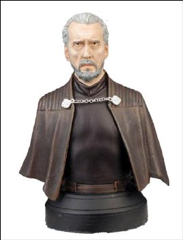 Star Wars Count Dooku Mini Bust