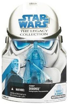 Star Wars Legacy Collection '08 Count Dooku (Holographic Transmission) BD21 Action Figure