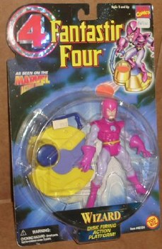 Fantastic Four Wizard Toy Biz Action Figure